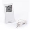 TM1055-Белый комнатно-уличный термометр