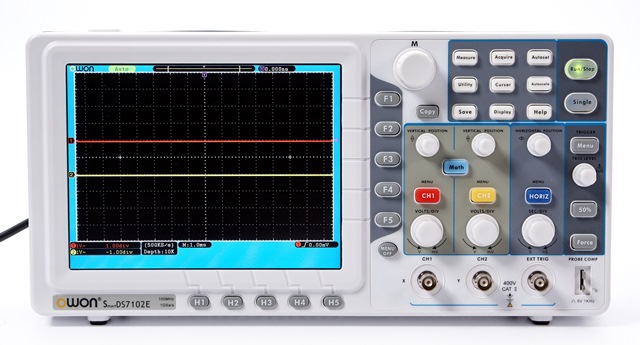 SDS7102E цифровой осциллограф 100 МГц