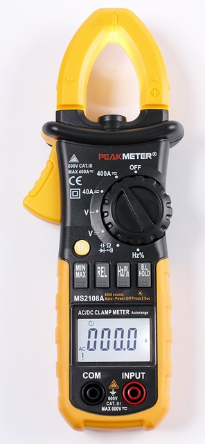 PM2108A PeakMeter клещи постоянного тока
